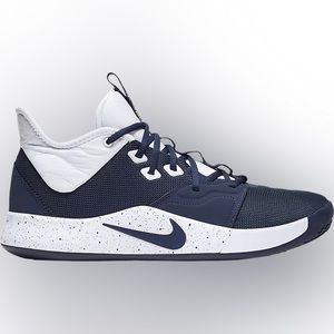 New Nike PG 3 Shoes Navy & White
